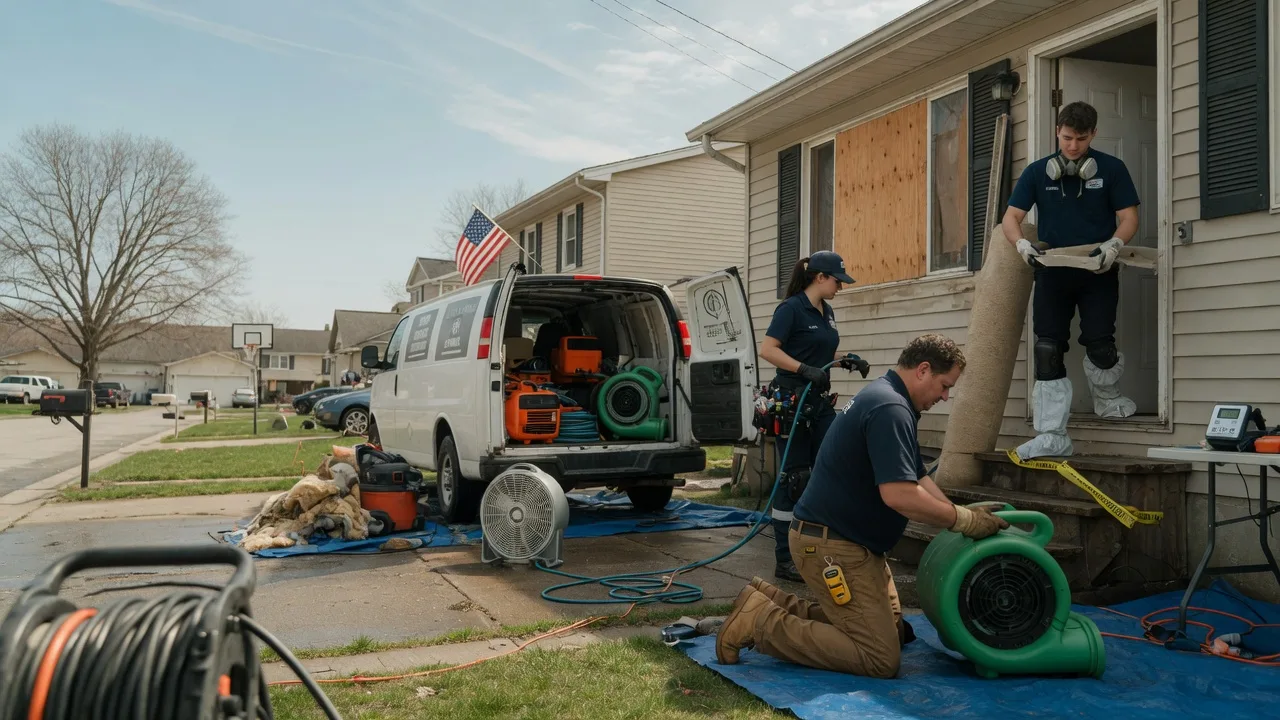Water Damage Restoration in Steens, MS near me